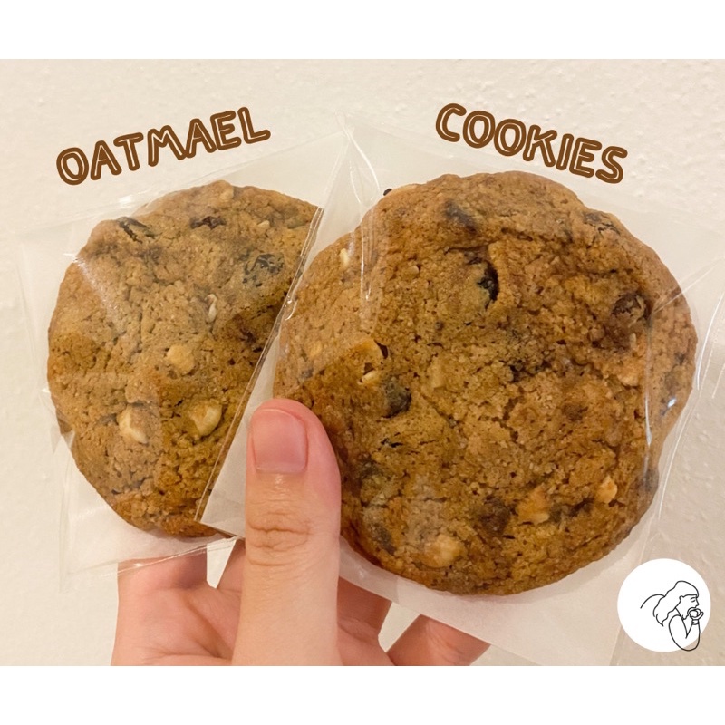 Oatmeal-cookies  คุกกี้ข้าวโอ๊ต