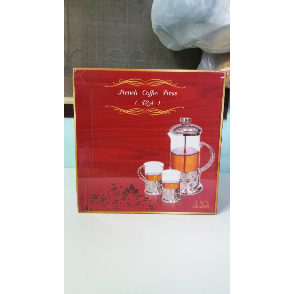 เครื่องทำกาแฟ แบบ french press 600 ML 5 cup French Press coffee/Tea coffee maker 20 oz 600 ML 5 cup