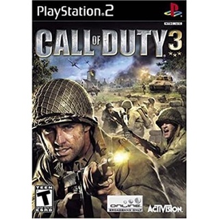 GAMES SHOP / call of duty 3 ps2 สินค้าพร้อมส่ง