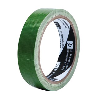 ผ้าเทป 1นิ้วx8 หลา สีเขียว ใบโพธิ์ Cloth tape 1 inch x8 yd, green leaves