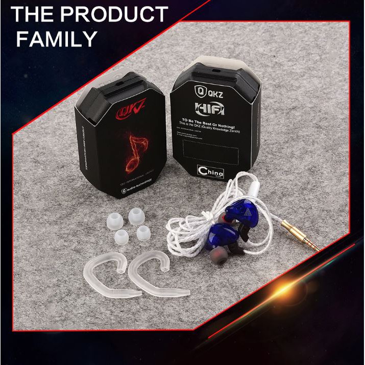 [ของแท้ 100%] QKZ CK5 หูฟังอินเอียร์  HiFi In-ear