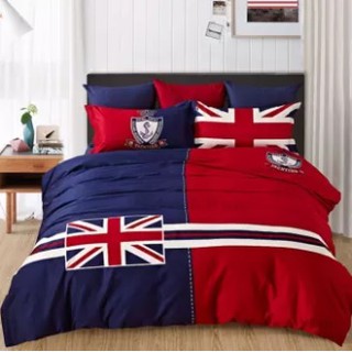 Lily Bedding ผ้าปูที่นอน 6 ฟุต 6 ชิ้น เกรด A พร้อมผ้านวม - CT028