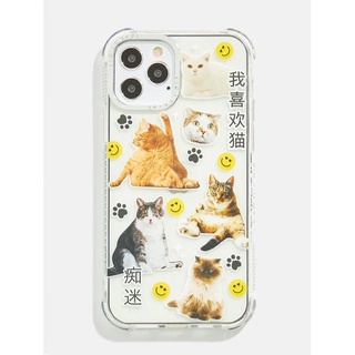 🌈 พร้อมส่ง 🐈 Skinnydip Cat Sticker Shock Case เคสน้องแมว เคสแมว ลิขสิทธิ์แท้ (12 Pro Max/11)