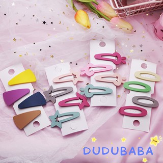 Dudubaba กิ๊บติดผมลายดาวน่ารัก 4 ชิ้น / ชุด