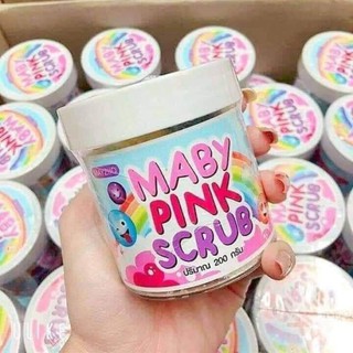 Maby Pink  Scrub สครับหน้า