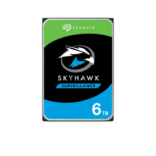 [แถมฟรี SmartPlug] Seagate 6TB SkyHawk Surveillance 5400RPM HDD 3.5" C/256GB SATA 6GB/s (ST6000VX001_3Y)