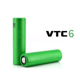 [โค้ดYUDO217 ลด15%]VTC6 ถ่านชาร์จ 3130mAh Rechargeable Battery 18650 3.7V ราคาต่อ1 ก่อน