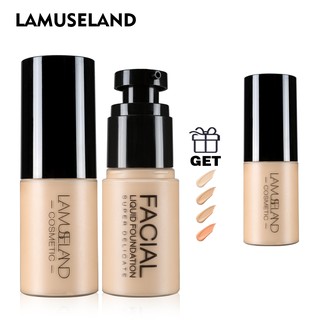 LAMUSELAND Buy 1 Get 1ครีมรองพื้นช่วยควบคุมความมัน ปกปิดรูขมขน LA23×2