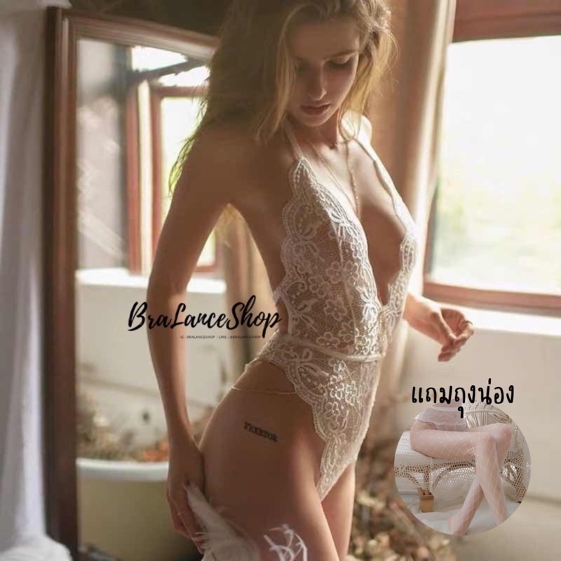 BLS✿7782 ชุดบอดี้สูทลูกไม้ งานสายฝอสุดแซ่บ เซก คัตติ้งสวยงานนำเข้า ลูกไม้เกรดพรีเมี่ยมนิ่มยืด สวยเหมือนแบบ จากไทย