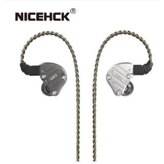 NICEHCK DB3 1BA+2DD Hybrid 3 Driver Units ชุดหูฟัง HIFI ไฮบริด ชนิดอินเอียร์