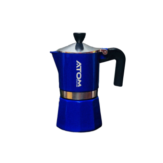 Moka Pot ATOM COFFEE รุ่น Colorful 3 และ 6 Cup คุณภาพเดียวกับของอิตาลี กล้าท้าชน รับประกันคุณภาพ แบรนด์คนไทยอันดับ 1