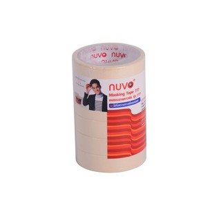 เทปกระดาษกาวย่น(Pack 6) NUVO 514 24mm(1)*20yard