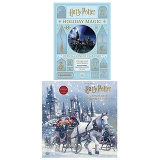 หนังสือ Harry Potter Holiday Magic: The Official Advent Calendar แฮร์รี่ พอตเตอร์ a pop up popup christmas hogwarts book