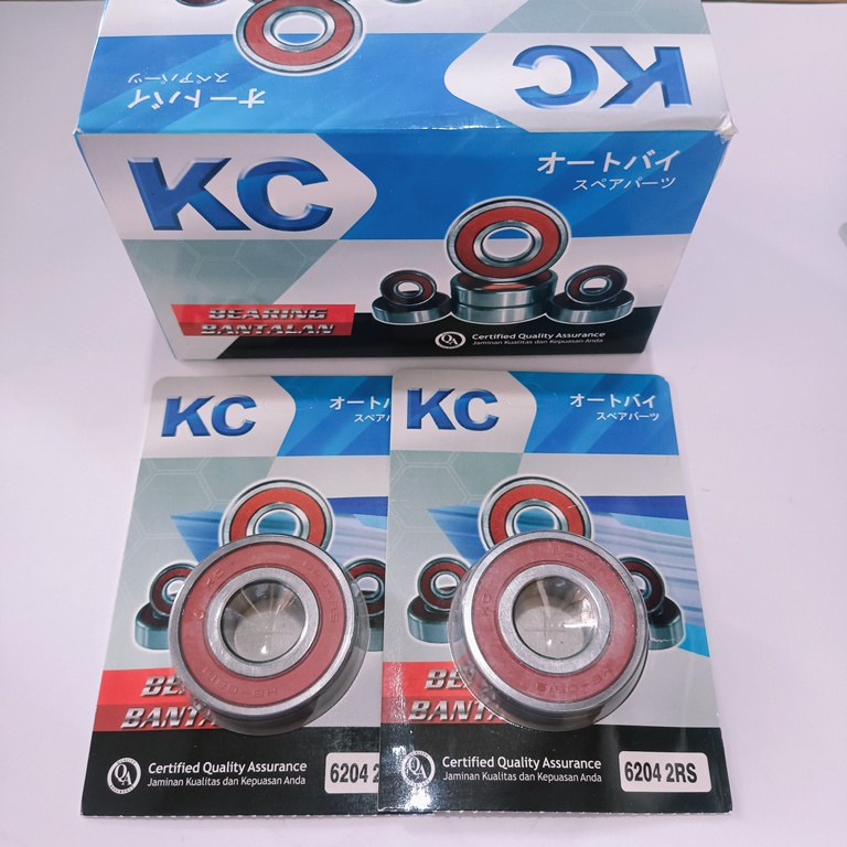 BEARING BERING 6204 2RS LAHER GEAR BOX VARIO BEAT SPACY 6204 2RS คุณภาพสูง