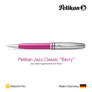 Pelikan Jazz Classic "Berry" Ballpoint Pen - ปากกาลูกลื่นพิลิแกนแจ๊ซ คลาสสิค สีเบอร์รี่