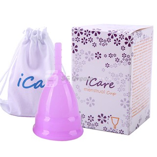 ถ้วยรองประจำเดือน ถ้วยอนามัย / iCare Medical Grade Silicon Cup Menstrual Cup