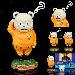 โมเดลวันพีช One Piece Bepo Bear Doubt &amp; Apology Version 9cm Figure Onepiece สงสัย ขอโทษ วันพีซ โมเดล Law Heart Pirates