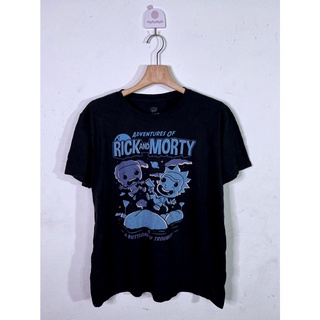 เสื้อยืดอินเทรนด์ผู้ชายอินเทรนด์ผู้หญิงVintage Shirt เสื้อ Rick and MortyS-3XL