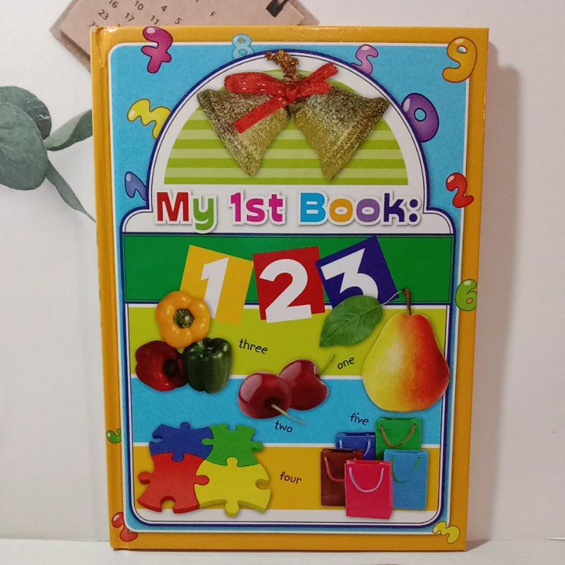 My 1st book 123 ปกแข็งมือสอง-be3/1