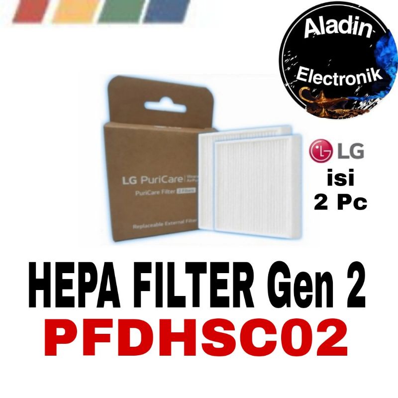 Lg Puricare Hepa Filter Gen 2 - Mask Refill PFDHSC02