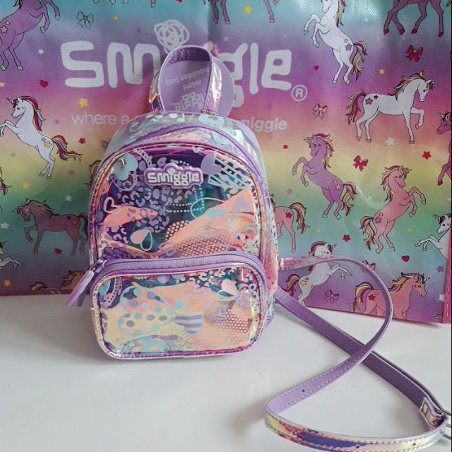 🌟🌟🌟🌟🌟โปรส่งฟรีกระเป๋าสะพายข้าง smiggle ของแท้ค่ะ