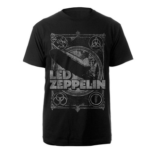 [S-5XL] เสื้อยืดผ้าฝ้าย ลายวงร็อค Zeppelin สไตล์วินเทจ BPcpkj13NCcgem15