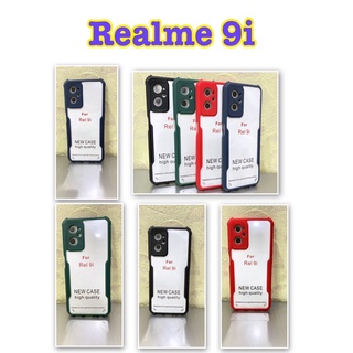 Realme 9i 🥰พร้​อมส่ง🇹🇭🥰เคสขอบนิ่มหลังแข็งใสคลุมกล้องกันกระแทกFor Realme 9i