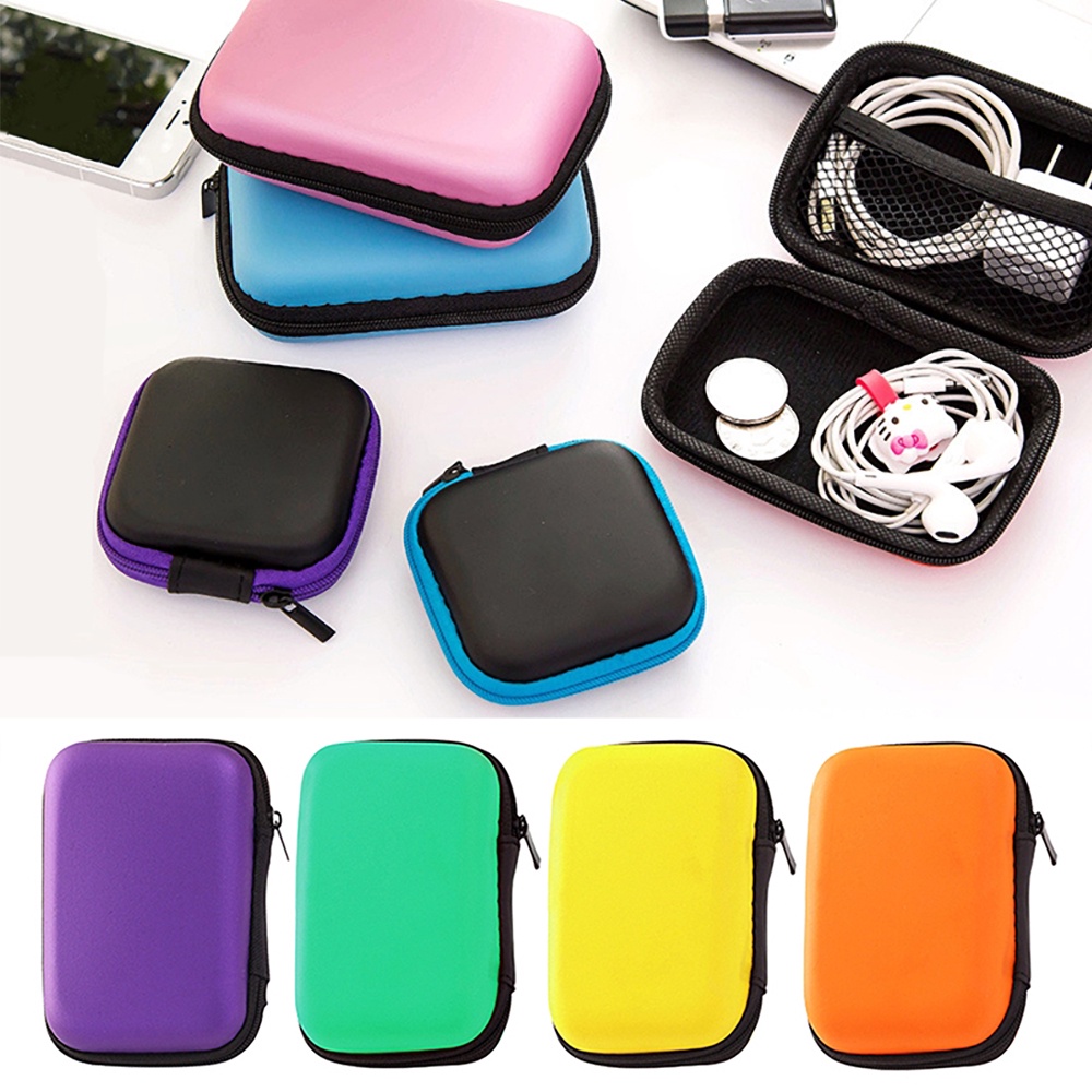 【พร้อมส่ง】กล่องเก็บของ ขนาดเล็ก สําหรับหูฟัง สายเคเบิล กุญแจ เครื่องประดับ ผลิตภัณฑ์ดูแลผิว กล่องเครื่องสําอาง สายเคเบิล