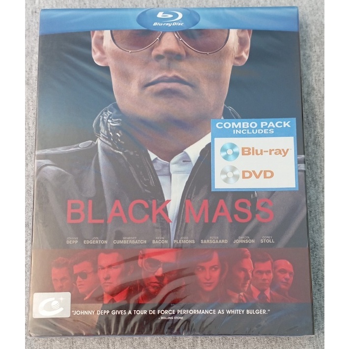 Blu-ray+DVD แผ่นแท้ มือ 1 / Black Mass (2015) - อาชญากรซ่อนเขี้ยว /  Johnny Depp