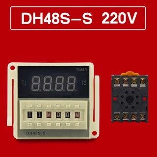 DH48S-S Digital Timer Delay Relay สลับเปิด-ปิด หน่วงเวลา