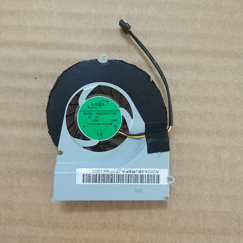 พัดลมระบายความร้อน CPU ใหม่สําหรับ Fujitsu P3010 P3010B P3110 P3010R AD0405HX-TB3 JR6 5V พัดลมระบายค