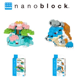 ของแท้จากญี่ปุ่น🧡 Kawada Nanoblock Pokemon MEGA FUSHIGIBANA/ MEGA KAMEX นาโนบล็อคโปเกม่อน