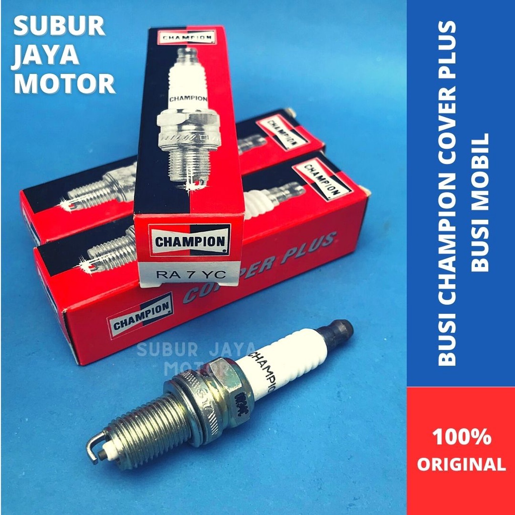 RA 7 YC CHAMPION COPPER PLUS PLUG สําหรับ YAMAHA SCORPIO SUZUKI THUNDER HONDA TIGER CB 100 125 MEGAP