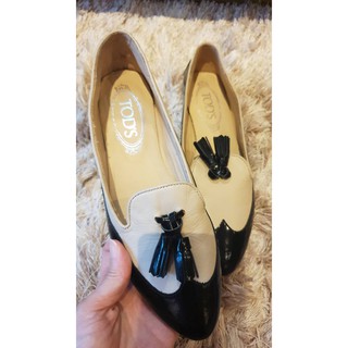 Used Like New : รองเท้า Tods บัลเล่ต์ size 36 (23 cm)