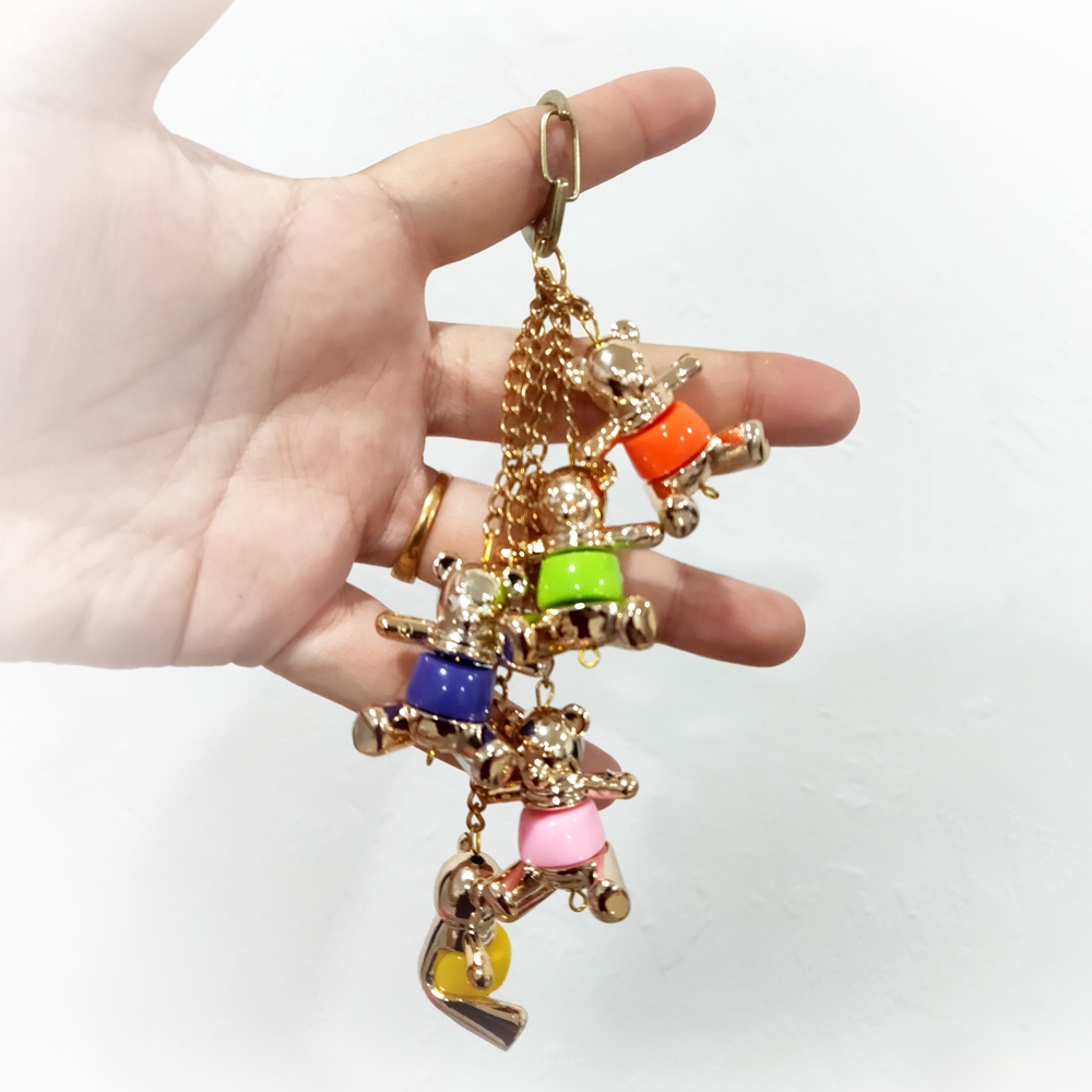 GANTUNGAN PB 009 KEYCHAIN 5 DOLLS - BEAR