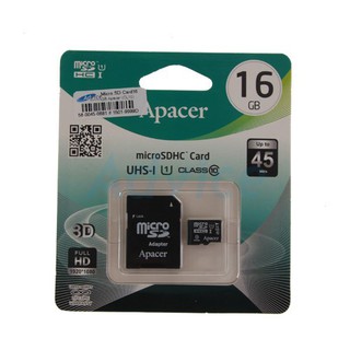 Micro SD Card 16GB Apacer (CL10)