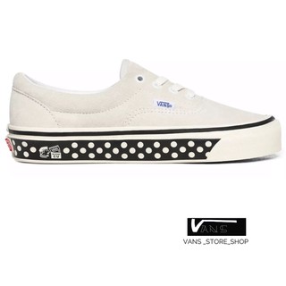 VANS ERA 95 DX ANAHEIM OG WHITE SUEDE OG DOT TAPE SNEAKERS สินค้ามีประกันแท้