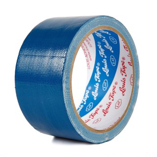 เทปผ้า 2นิ้วx8หลา สีน้ำเงิน หลุยส์ Cloth tape 2 inches x8 yds.