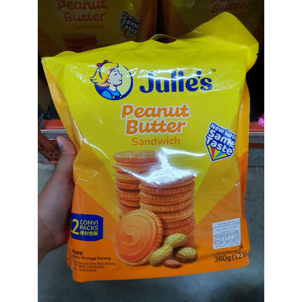 ขนมปัง จูลี่เนยถั่ว Julie’s Peanut Butter