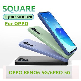 เคสโทรศัพท์ซิลิโคนนิ่ม ป้องกันรอย สําหรับ OPPO RENO6 6PRO RENO 6 5G Reno 6ProPlus Reno 6Z RENO 6 Z Camera Protection Soft Casing Back Shockproof Cover