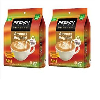 1ห่อ27ซอง French Cafe  เฟรนช์ คาเฟ่ 3 in 1 Aromax Original