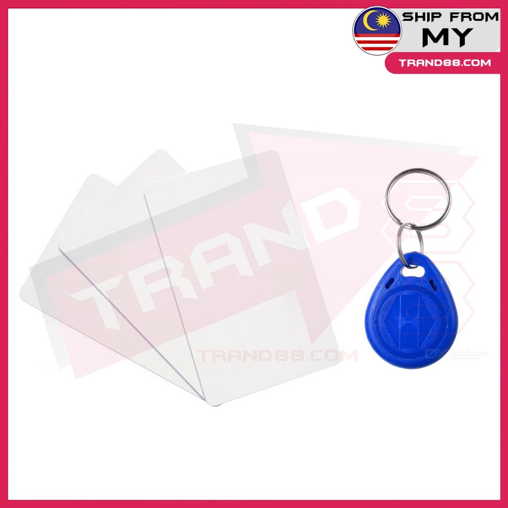 125khz (ID) RFID CARD KEY CHAIN TAG EM4100 EM4200 TK4100 EM4305 T5577 (READ WRITE COPY CLONE CLONING