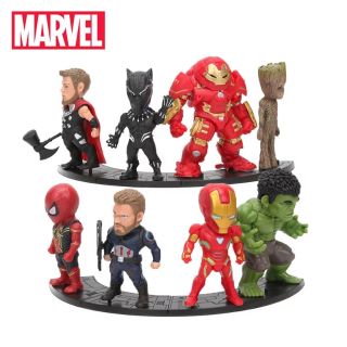 8pcs/set Marvel Toys 8-10cm Avenger Endgame