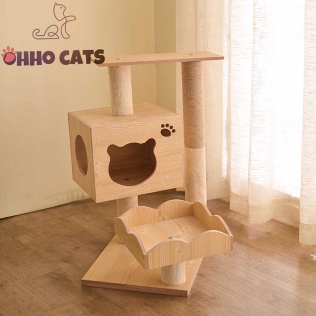 📣พร้อมส่ง 0CT012 คอนโดแมว ขนาด 75 ซม