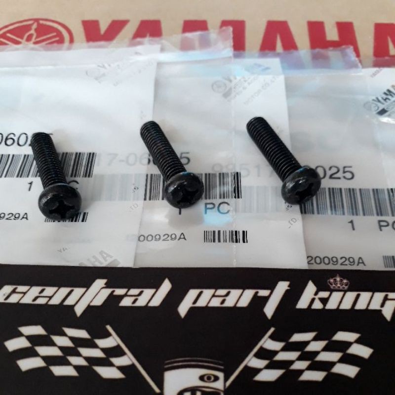 CRANKCASE COVER BOLT ซ้ายด้านข้าง MAGNET COVER RX KING ORIGINAL YAMAHA 98517-06025