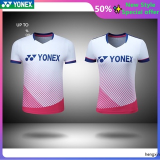 ชุดเสื้อกีฬาแบดมินตัน New Yonex แบบแห้งเร็ว สําหรับผู้ชาย และผู้หญิง 2022