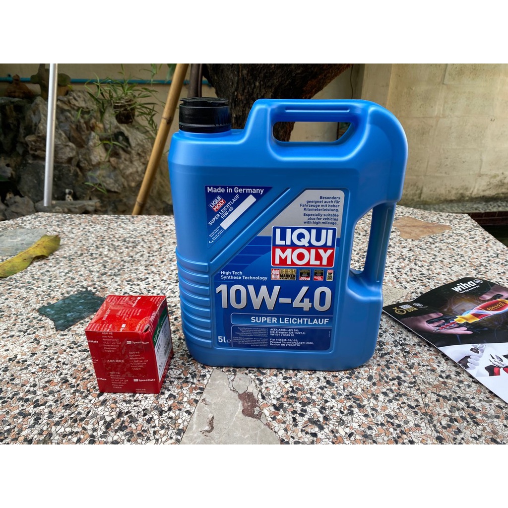 โค้ด 247OILSMAR ลด65LIQUI MOLY น้ำมันเครื่องสังเคราะห์ SUPER LEICHTLAUF ...