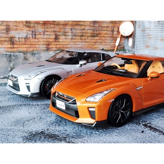 โมเดลรถNissanGTR โมเดลรถR35 โมเดลรถGTR 1/18 First18 Samurai Tarmac nissan GTR R35 โมเดลรถ R35 1:18 ราคา ok