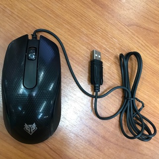 เมาส์ USB Optical Mouse NUBWO NMB-013 Black