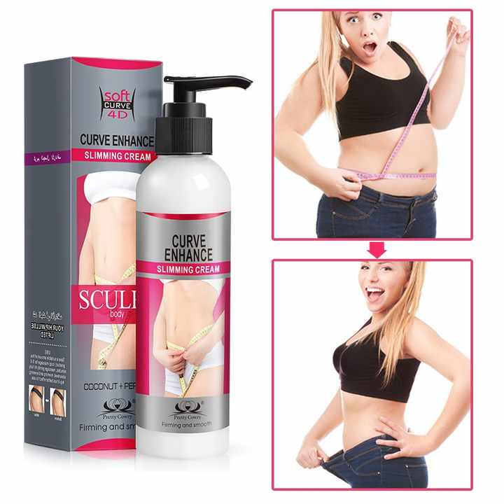 Pretty Cowry Burn Fat Curve Enhance Slimming Cream Tummy Fat Burner 200g